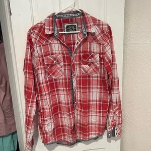 Men’s BKE Vintage Snap Shirt